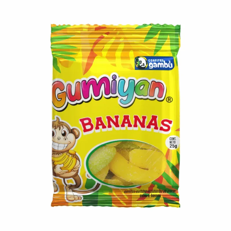 GOMITAS GUMIYAN BANANA 25G